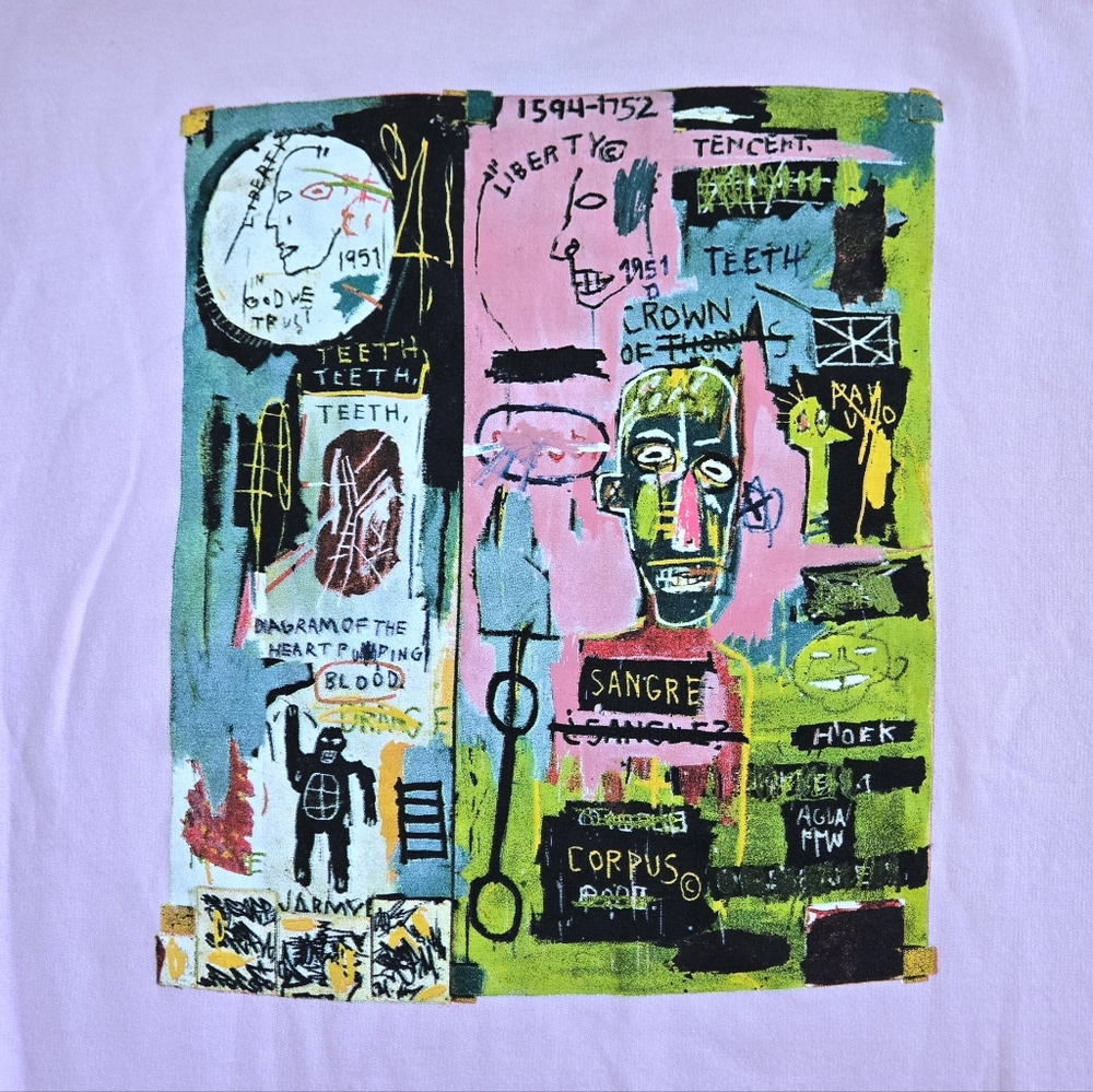 Jean-Michel Basquiat Graphic Sweatshirt - NWOT - Picture 11 of 13